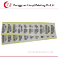 Cheap barcode garment labels water proof barcode label serial number barcode label